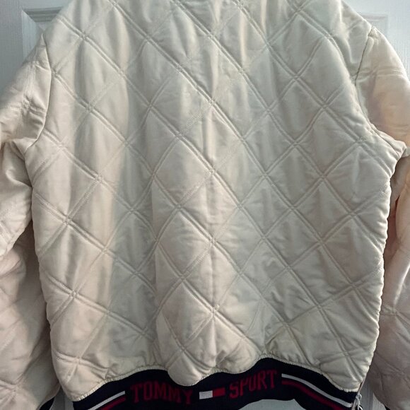 VINTAGE Original Tommy Hilfiger quilted puffer jacket/sweatshirt from the 90" - Picture 9 of 9